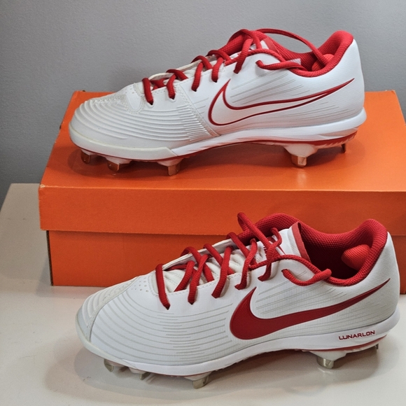 Nike Women's Lunar Hyperdiamond 3 Pro Metal Fastpitch Softball Cleats 8 - Picture 2 of 15